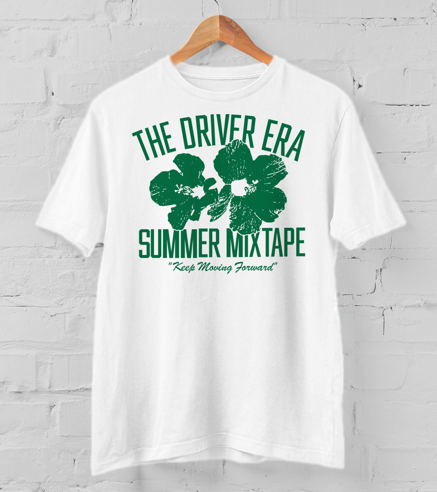 The Driver Era Summer Mixtape Keep Moving Forward Hibiscus T-Shirt