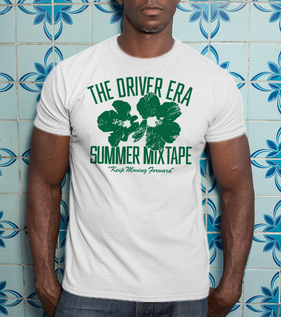 The Driver Era Summer Mixtape Keep Moving Forward Hibiscus T-Shirt