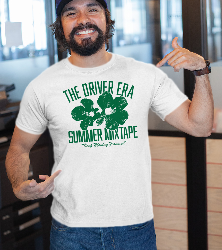 The Driver Era Summer Mixtape Keep Moving Forward Hibiscus T-Shirt