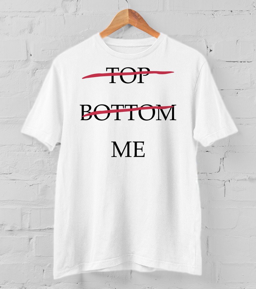 Seeking Derangements Crossed Top Bottom Me T-Shirt
