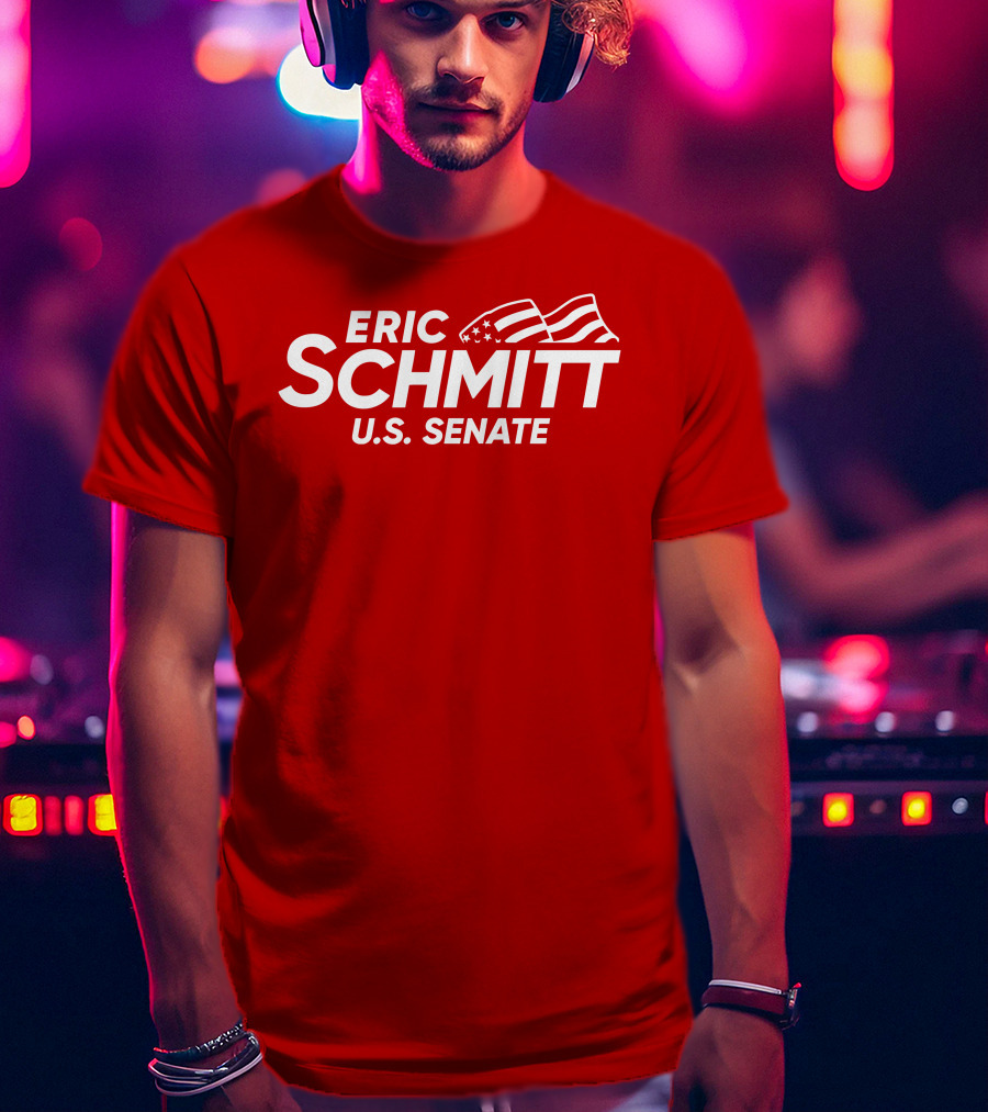 Eric Schmitt U.S. Senate Flag T-Shirt