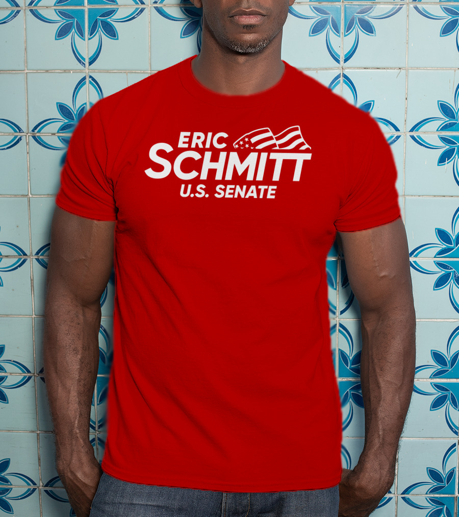 Eric Schmitt U.S. Senate Flag T-Shirt
