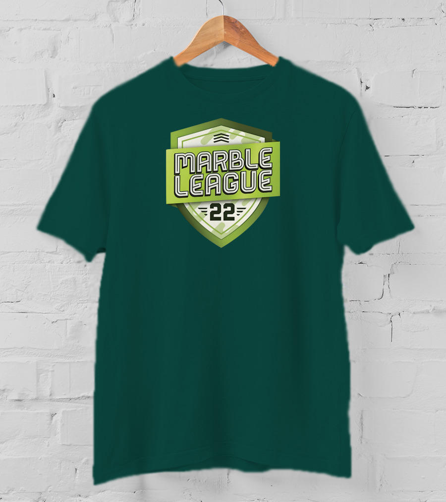 Marble League 22 Jelle's Marble Runs Badge T-Shirt