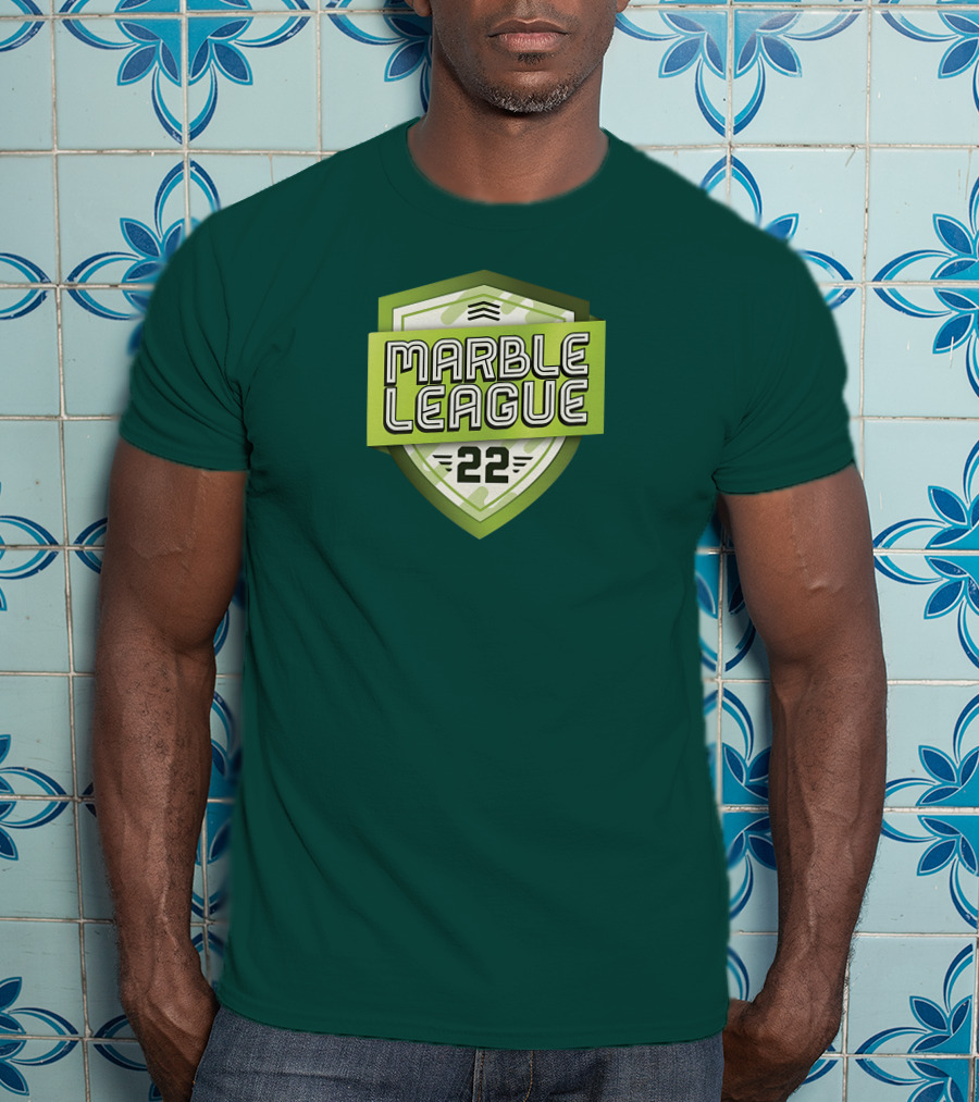 Marble League 22 Jelle's Marble Runs Badge T-Shirt