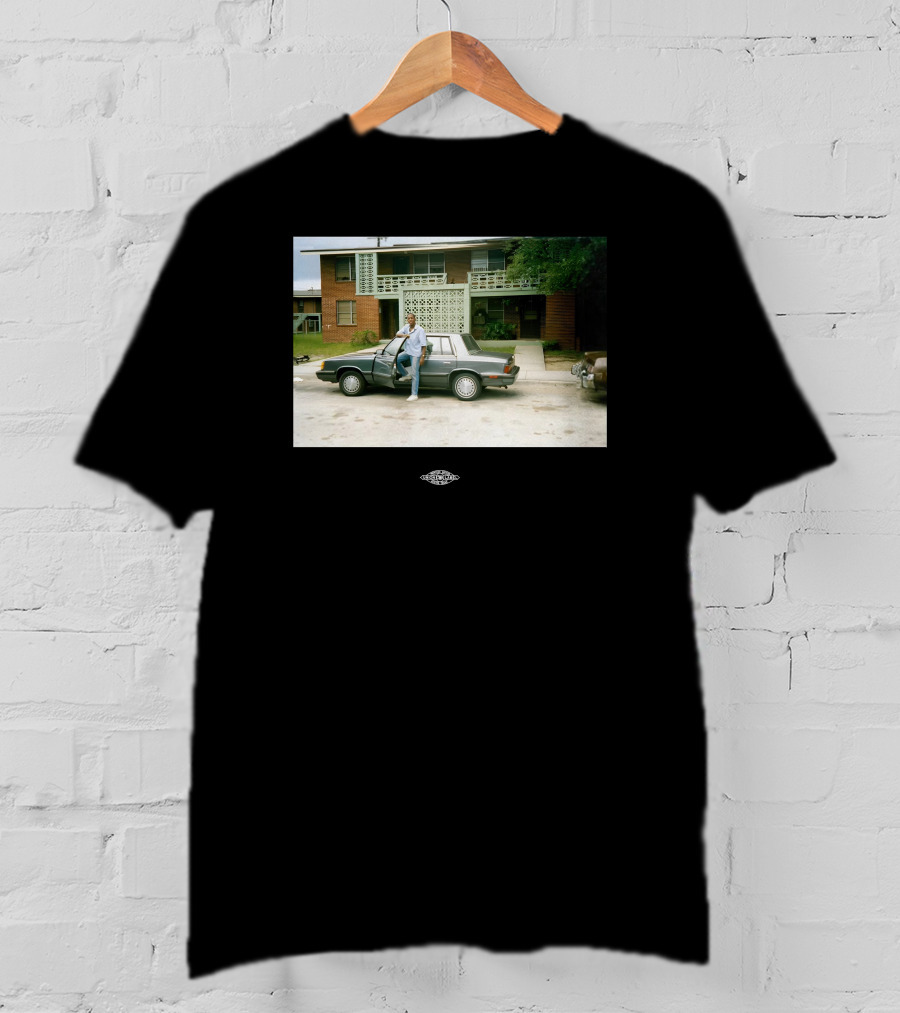 Vintage Warnock Midcentury Modern House Photo Retro Car Scene T-Shirt