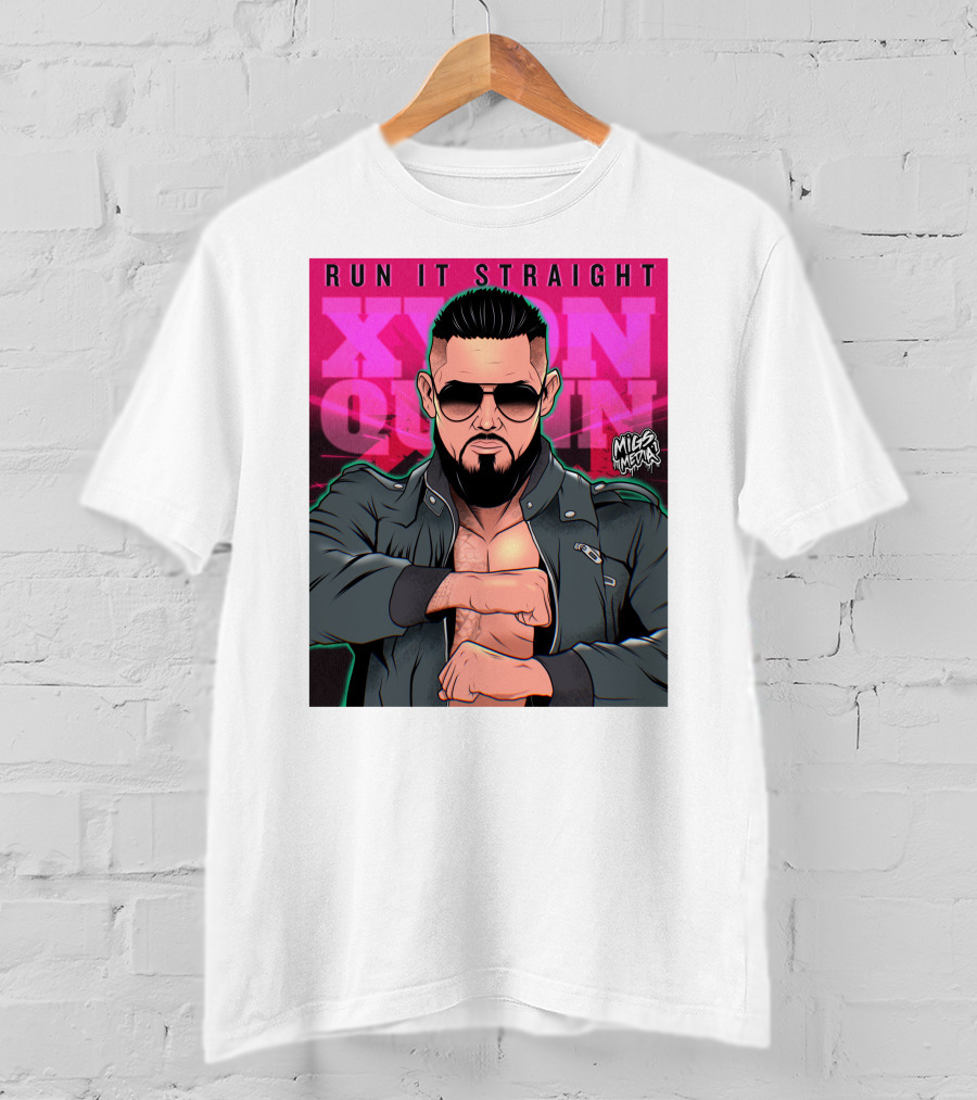 Run It Straight Xyon Quinn Miles Media Original T-Shirt
