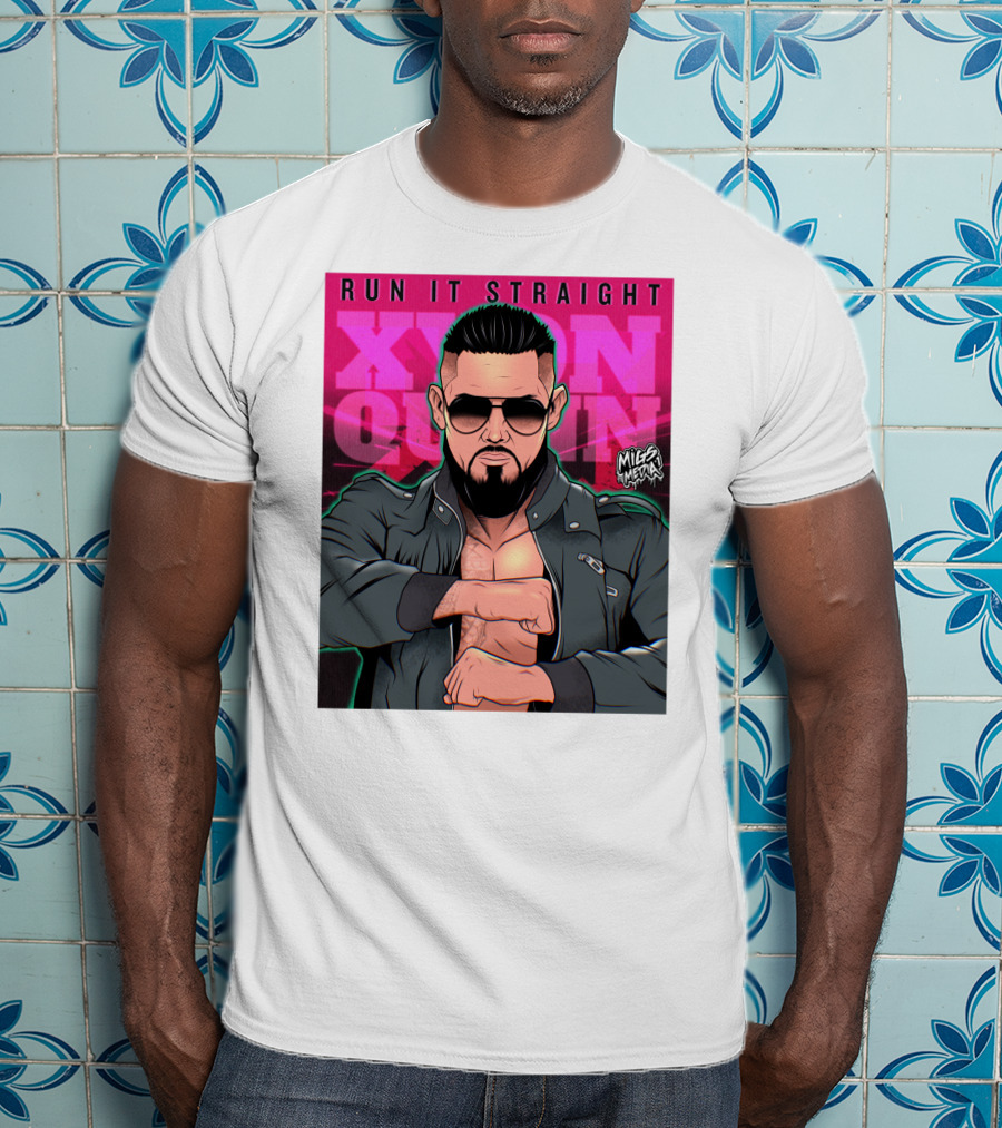 Run It Straight Xyon Quinn Miles Media Original T-Shirt