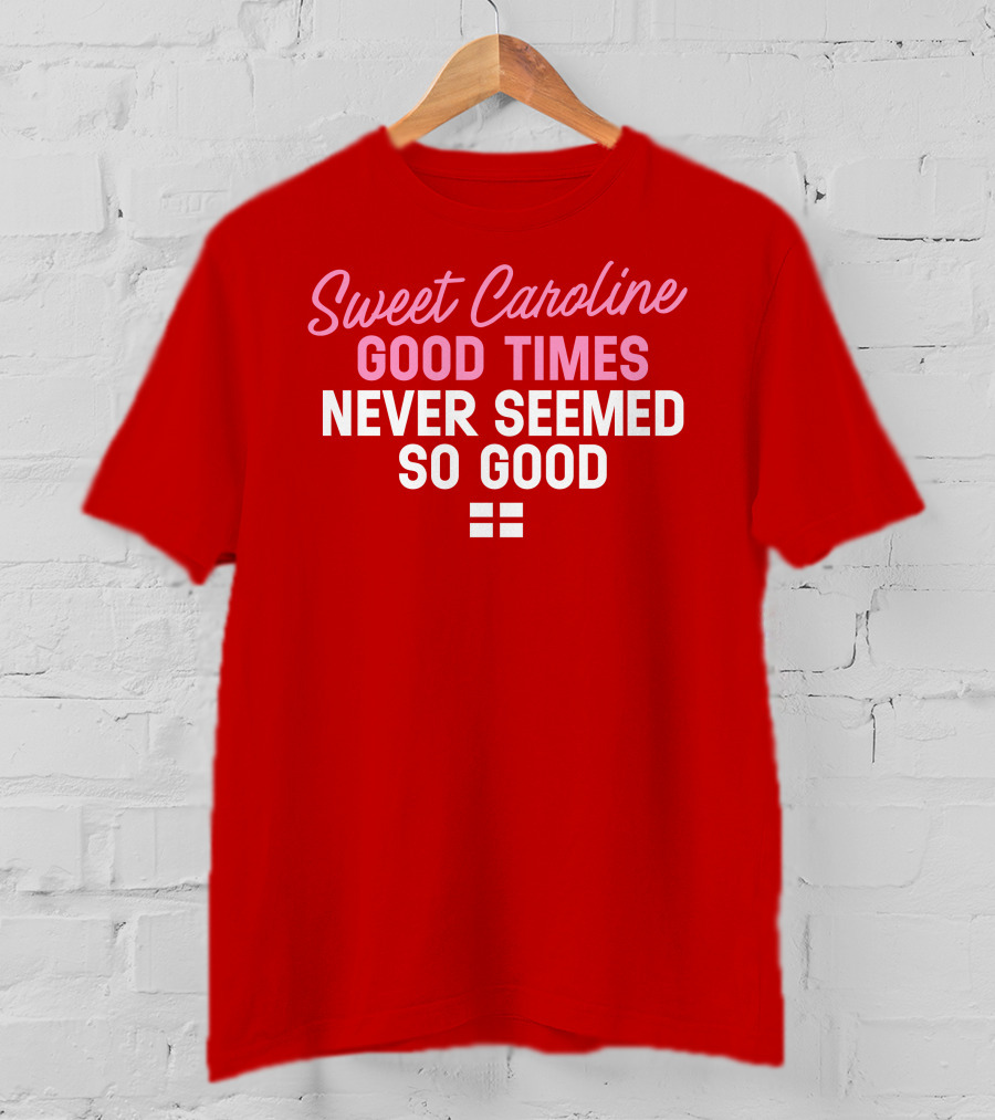 Sweet Caroline Good Times Never Seemed So Good T-Shirt