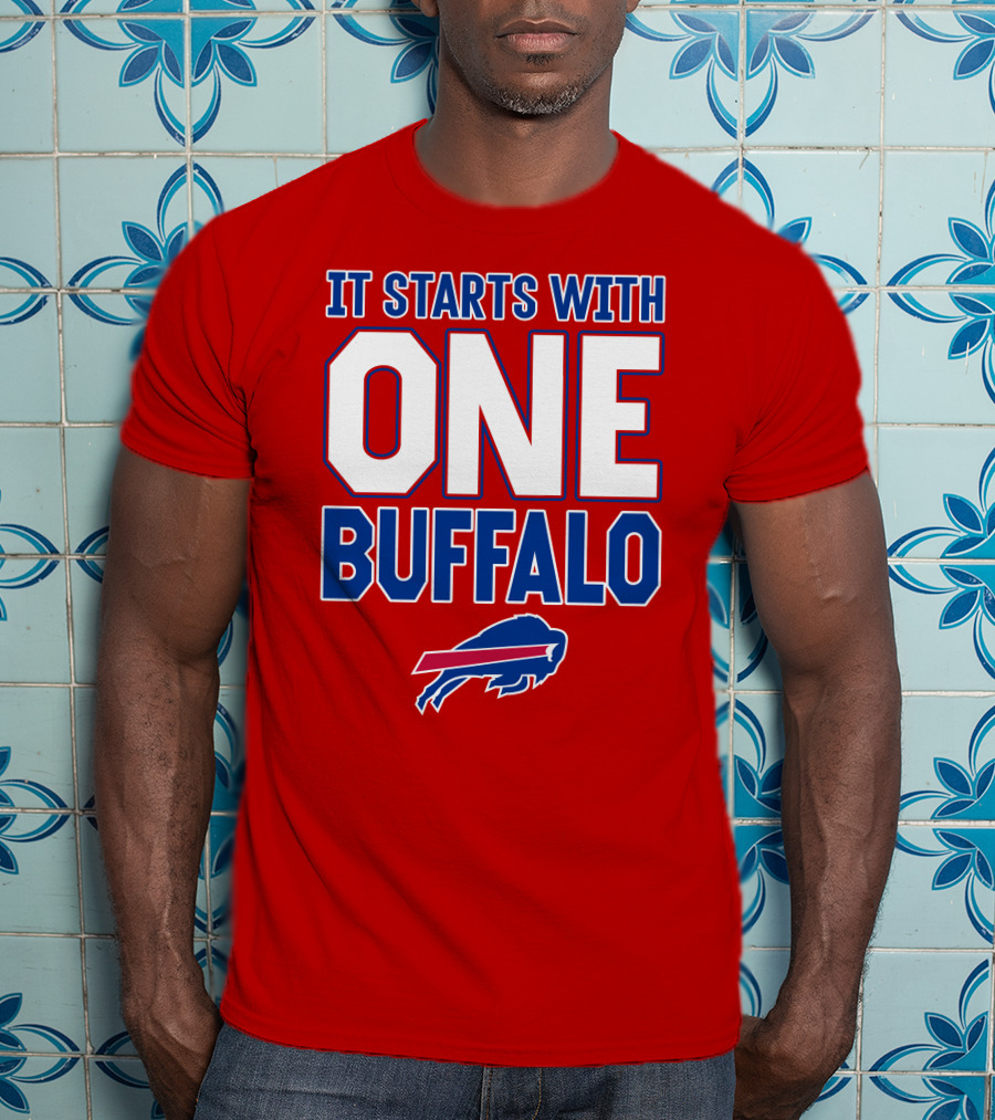 Ken Dorsey It Starts With One Buffalo Bills T-Shirt