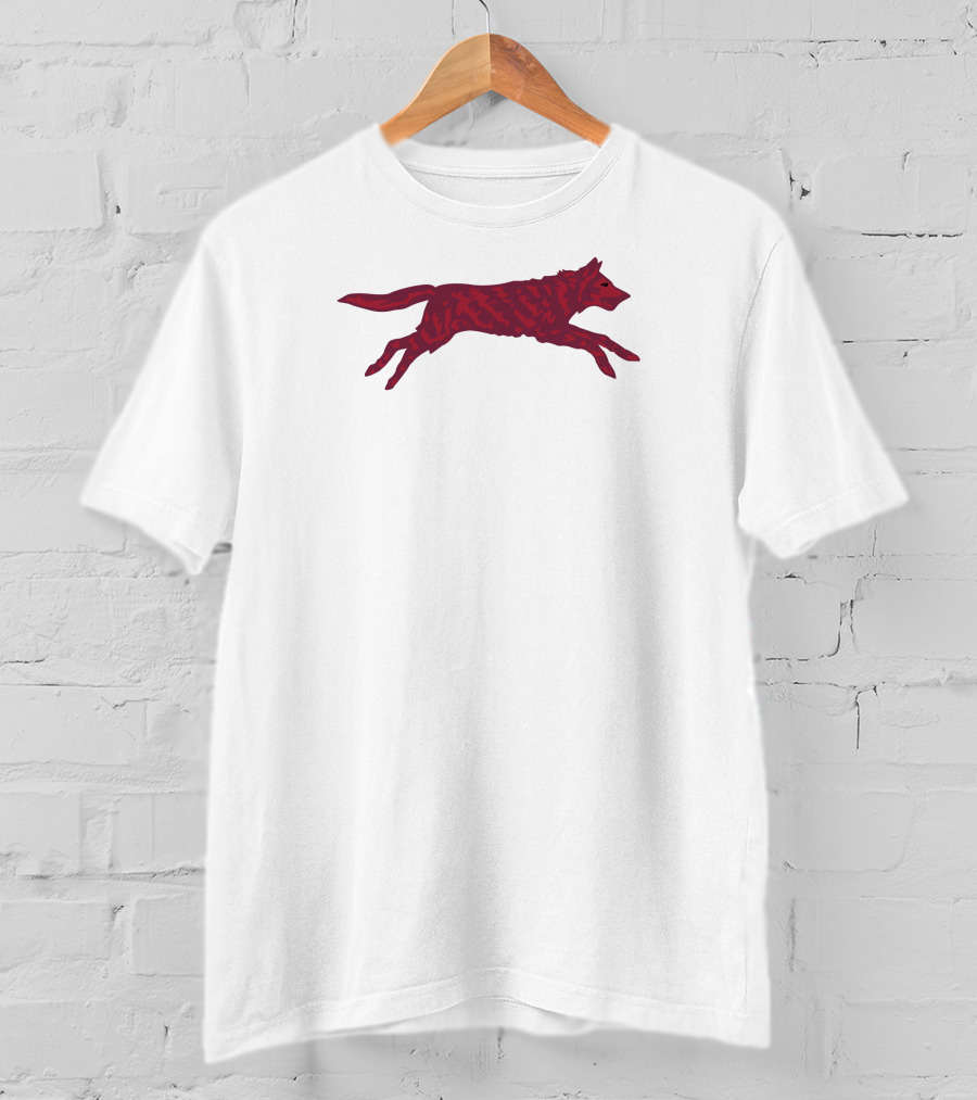 Greyson Crimson Wolf Leaping T-Shirt