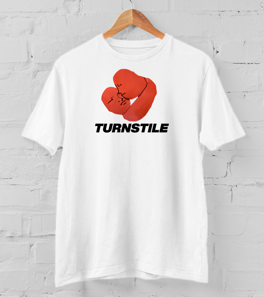 Turnstile Embrace Orange Faces T-Shirt