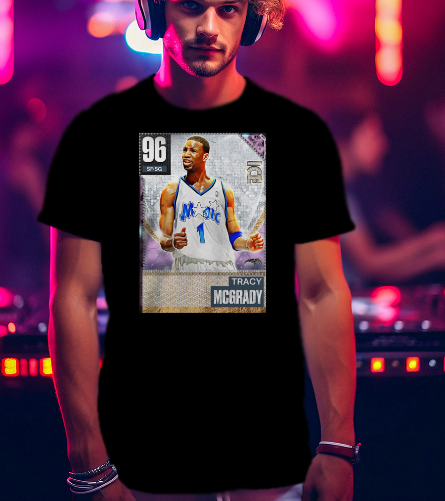 96 Tracy McGrady Magic SF/SG Ice T-Shirt
