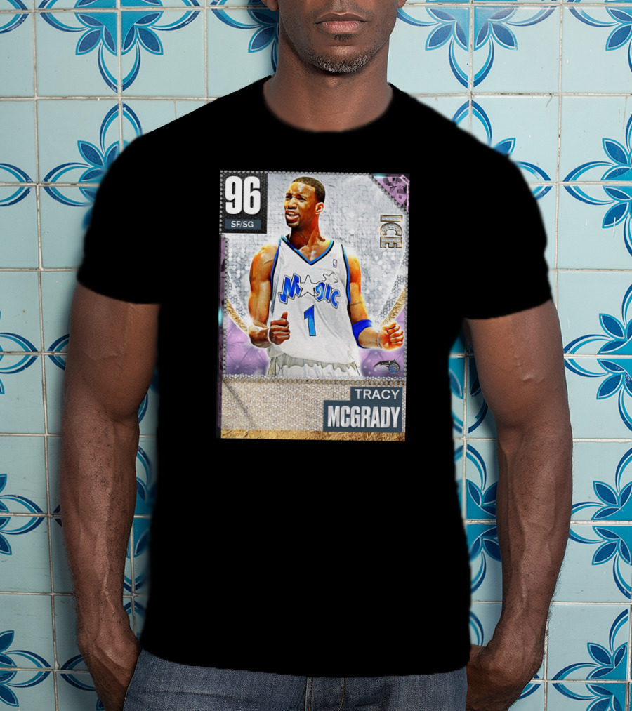 96 Tracy McGrady Magic SF/SG Ice T-Shirt