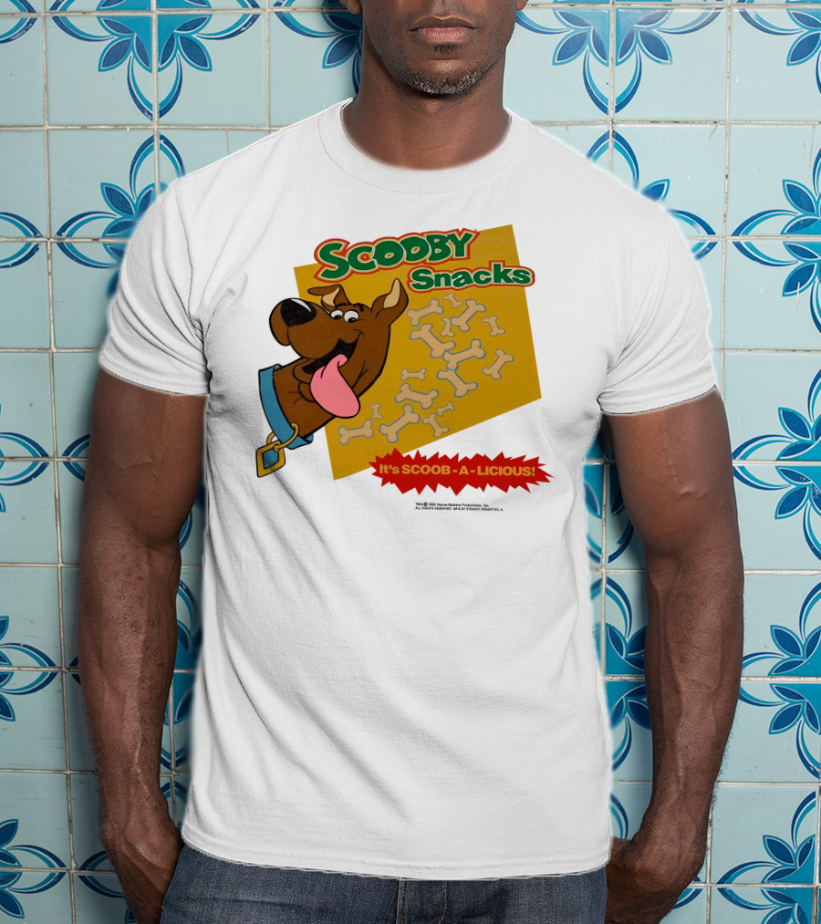 Scooby Snacks It's Scoob-A-Licious With Scooby-Doo And Bones T-Shirt
