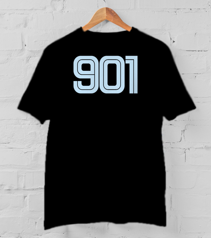 David Roddy 901 Memphis Basketball T-Shirt