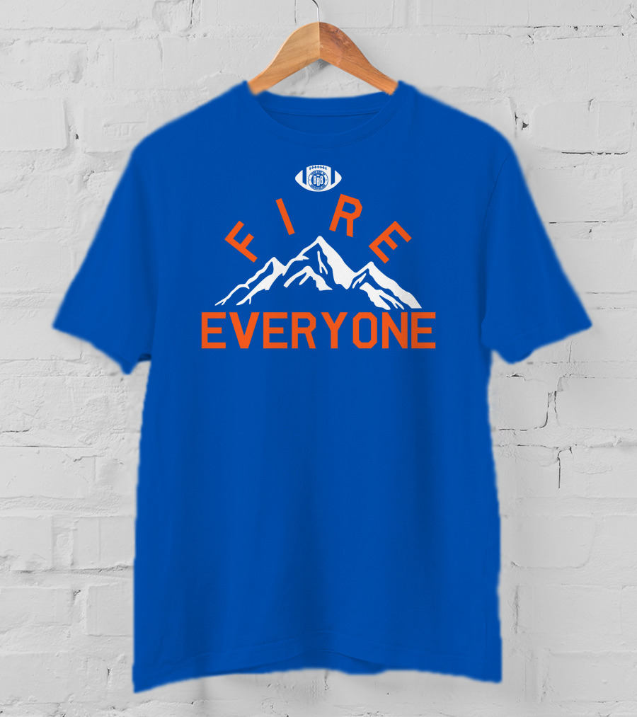 Triple B Everyone Fire Football Mountain T-Shirt