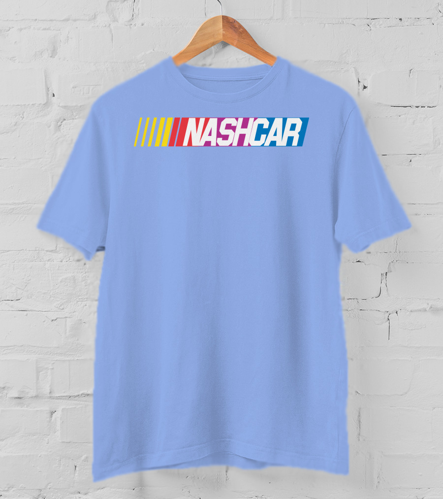 Wobovan Mitchell Nashcar Racing Strip T-Shirt