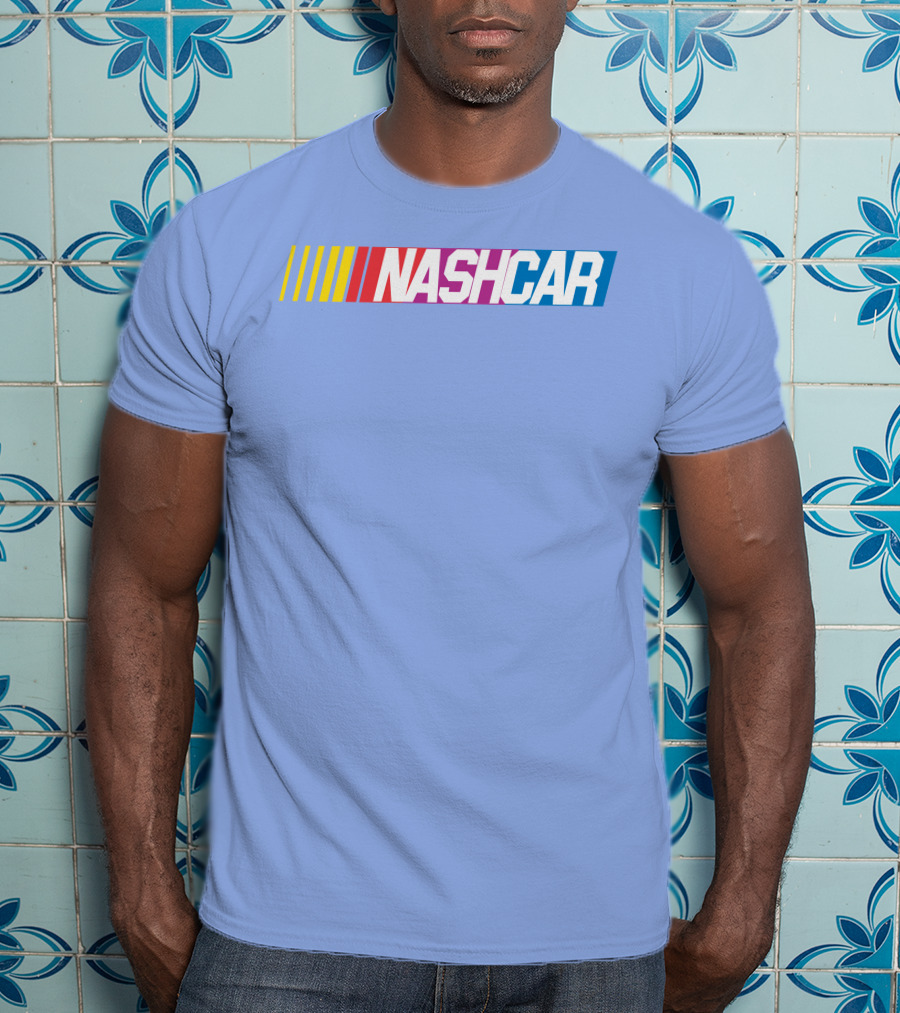 Wobovan Mitchell Nashcar Racing Strip T-Shirt