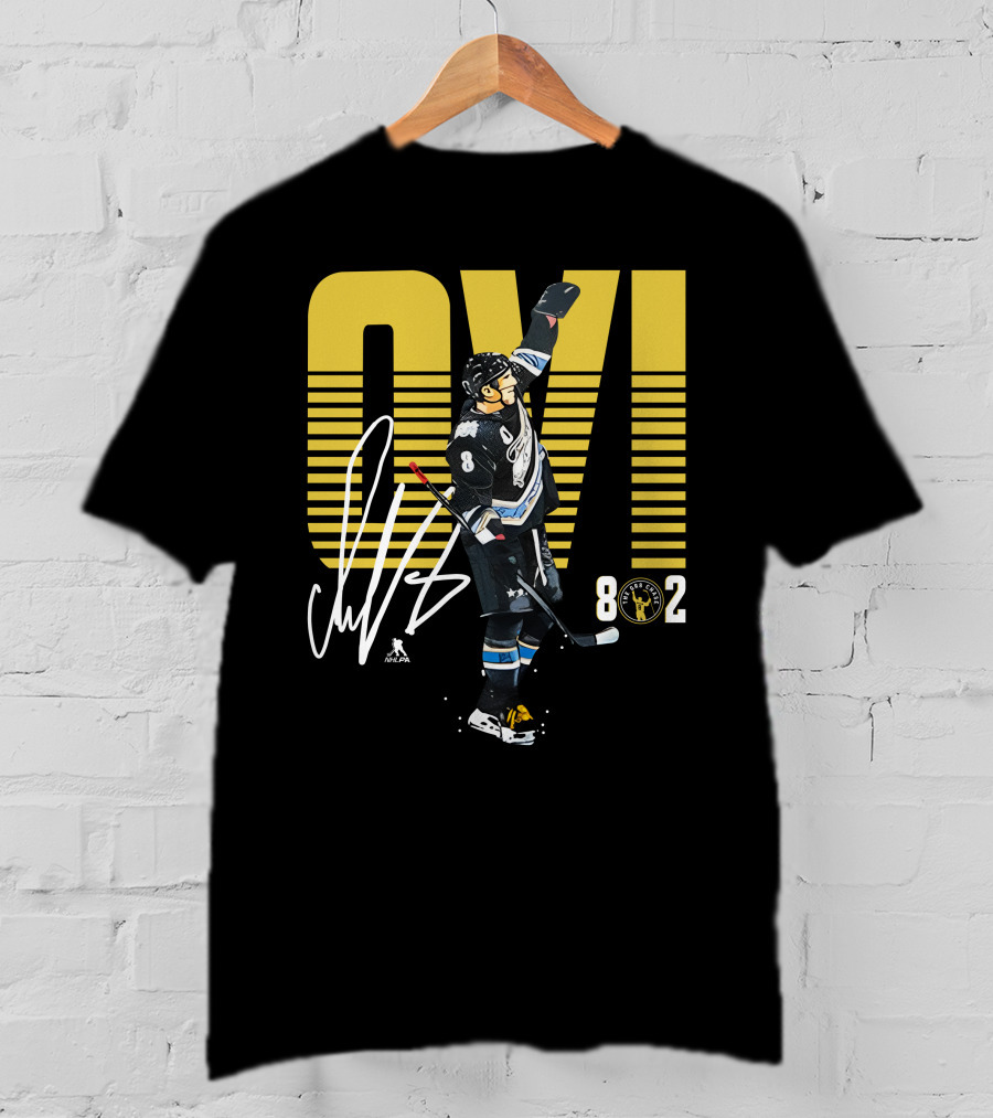 Nicklas Backstrom Ovi GR802 Alexander Ovechkin Hockey 8 802 Signature T-Shirt
