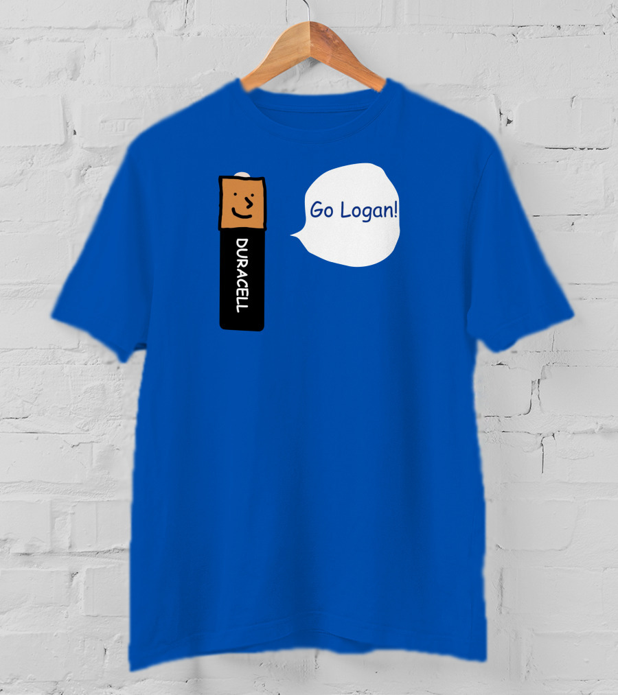 Duracell Battery Go Logan Encouragement T-Shirt