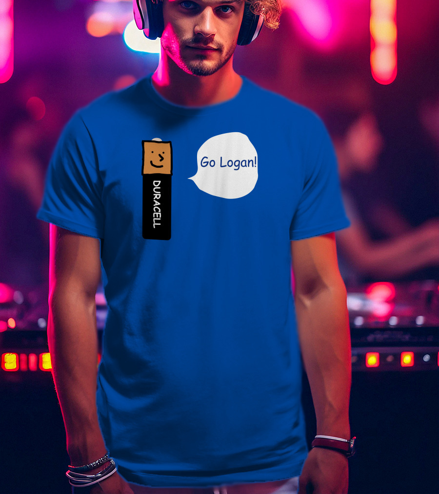 Duracell Battery Go Logan Encouragement T-Shirt