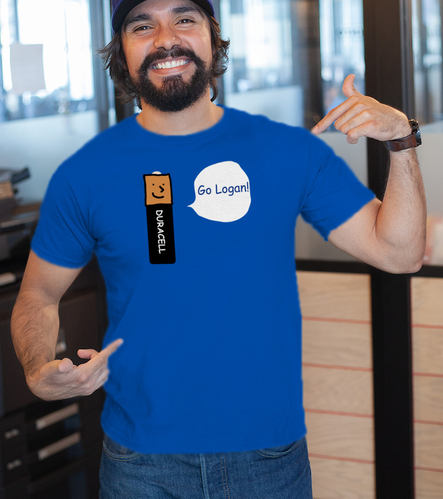 Duracell Battery Go Logan Encouragement T-Shirt