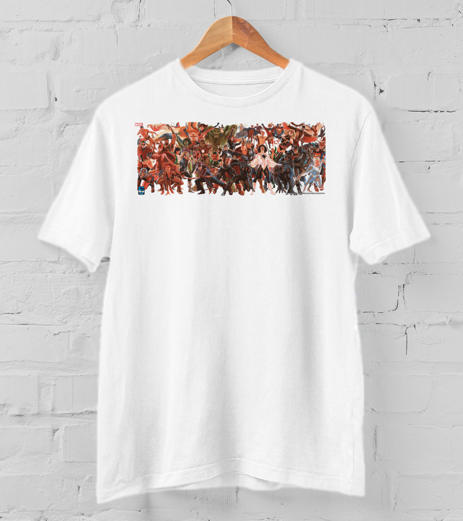 Alex Ross Has Revealed Avengers 60 Years Marvel Celebration T-Shirt