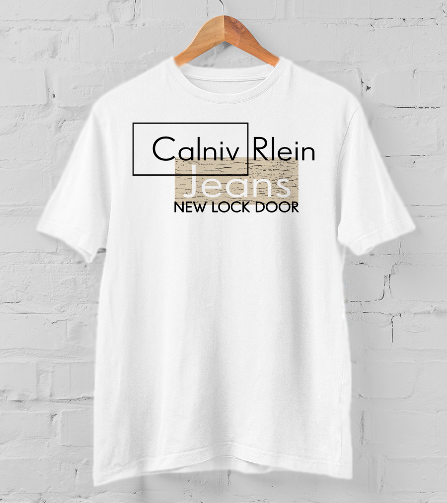 Chude Calniv Rlein Jeans New Lock Door Fashion T-Shirt