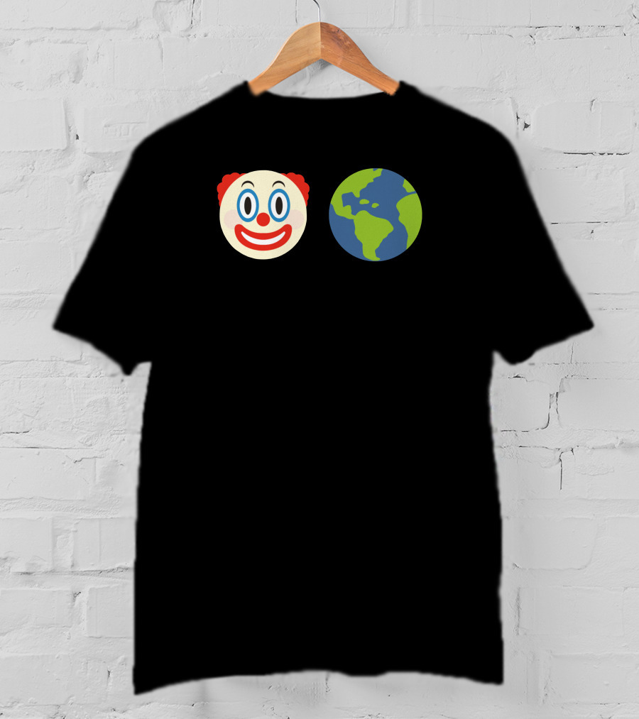 Thomas Massie Clown Earth Emoji Honk Honk World T-Shirt