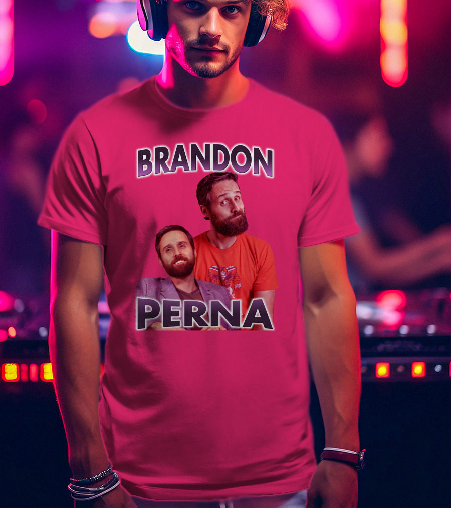 Brandon Perna Sports Humor Icon Duo T-Shirt