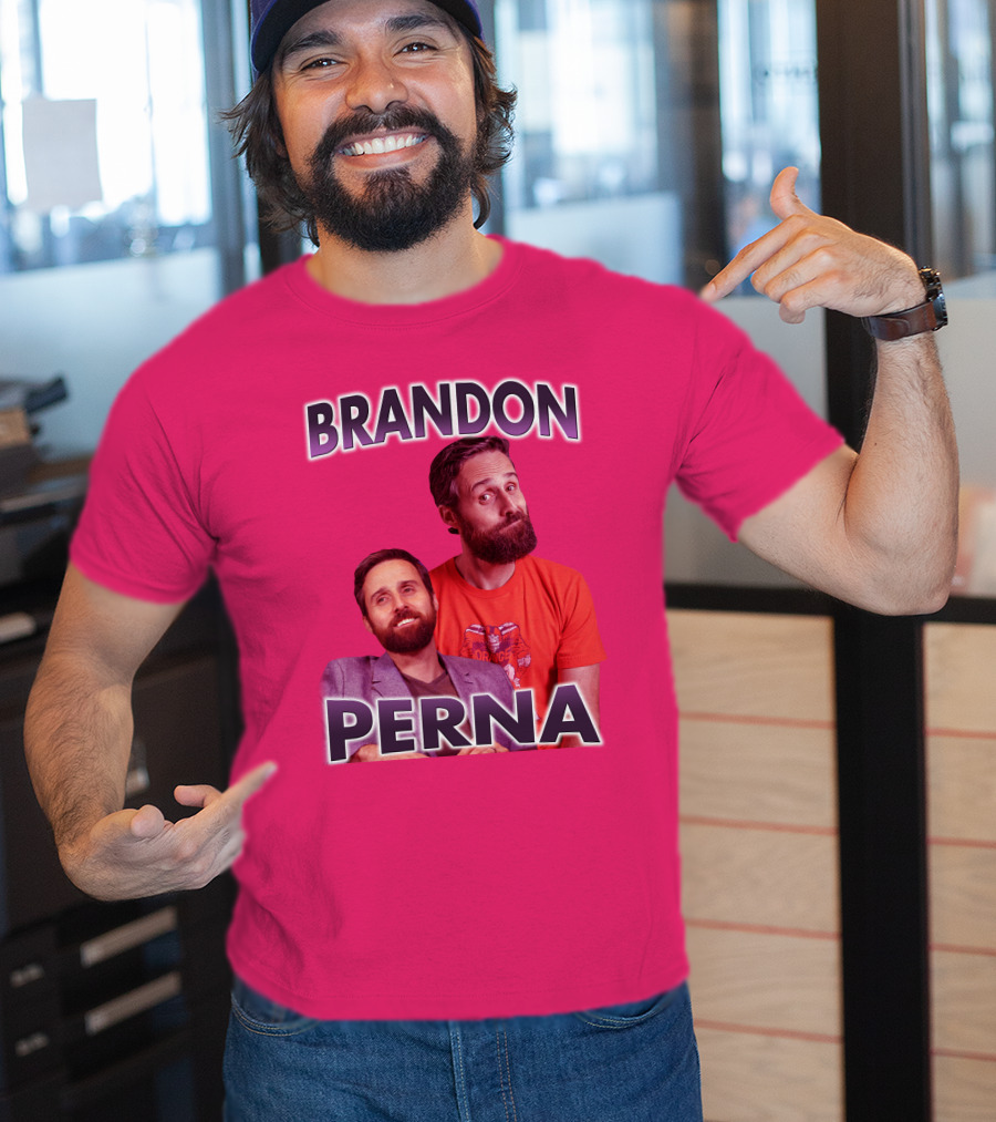 Brandon Perna Sports Humor Icon Duo T-Shirt