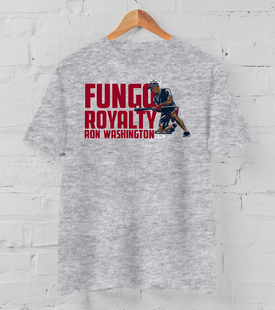 Fungo Royalty Ron Washington Baseball King T-Shirt