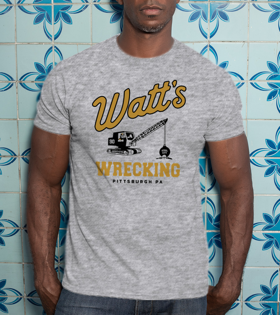 Watt's Wrecking 90 Steel City Pittsburgh PA T-Shirt