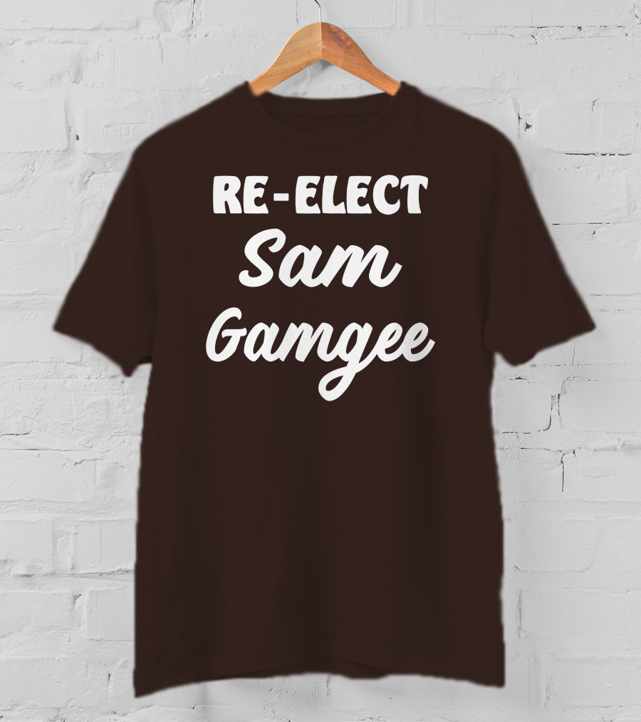Re-Elect Sam Gamgee Lord Of The Rings Campaign T-Shirt