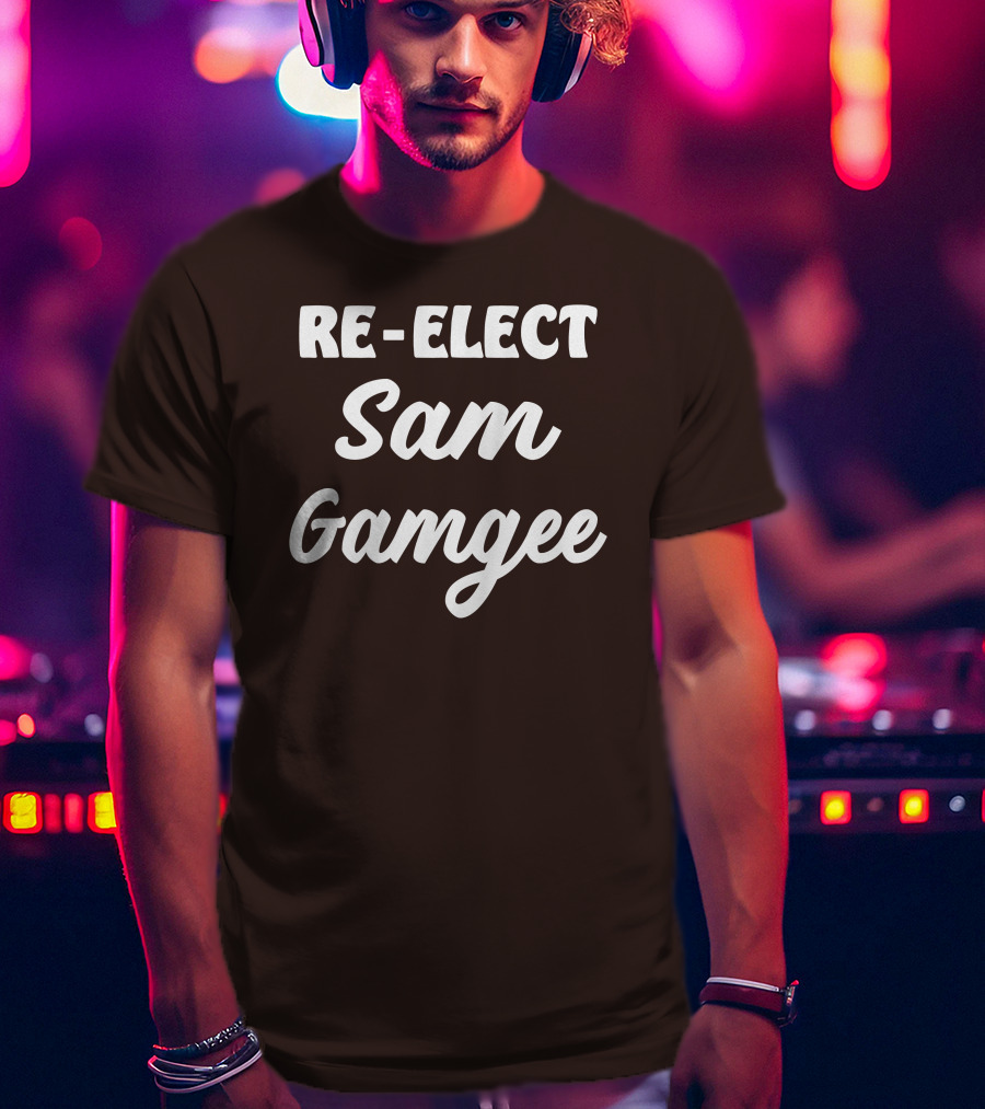 Re-Elect Sam Gamgee Lord Of The Rings Campaign T-Shirt