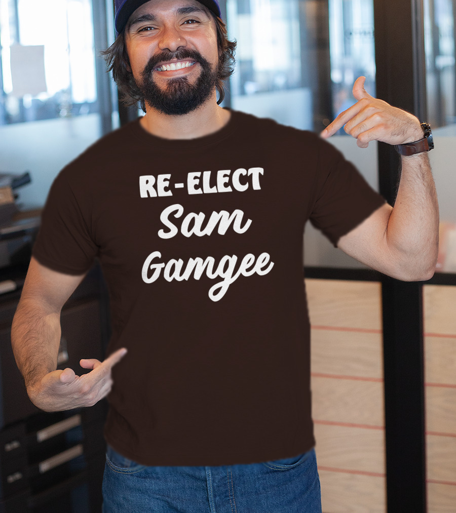 Re-Elect Sam Gamgee Lord Of The Rings Campaign T-Shirt