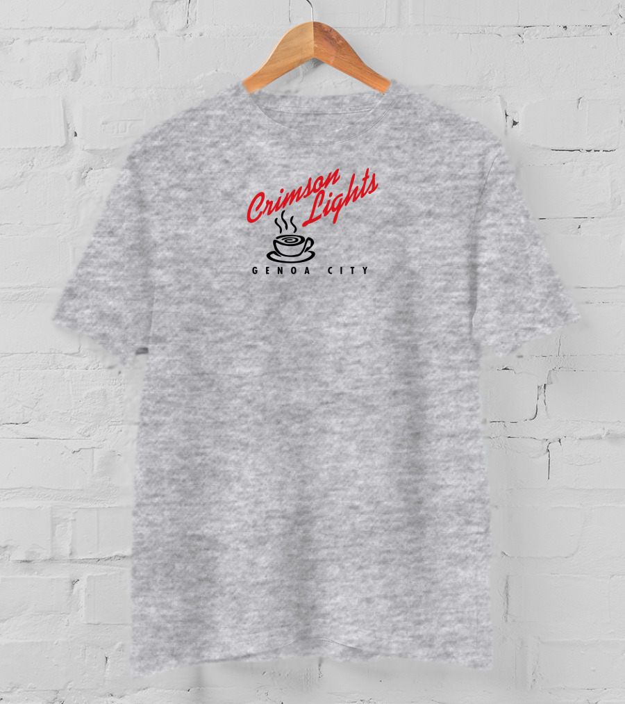 Crimson Lights Coffee Cup Genoa City T-Shirt