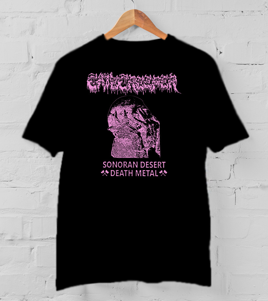 Gatecreeper Skull Sonoran Desert Death Metal T-Shirt