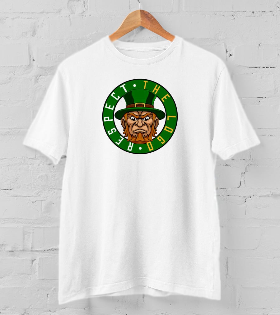 Glen Davis Respect The Logo Celtic Leprechaun T-Shirt