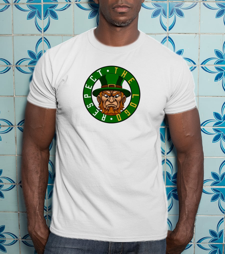 Glen Davis Respect The Logo Celtic Leprechaun T-Shirt