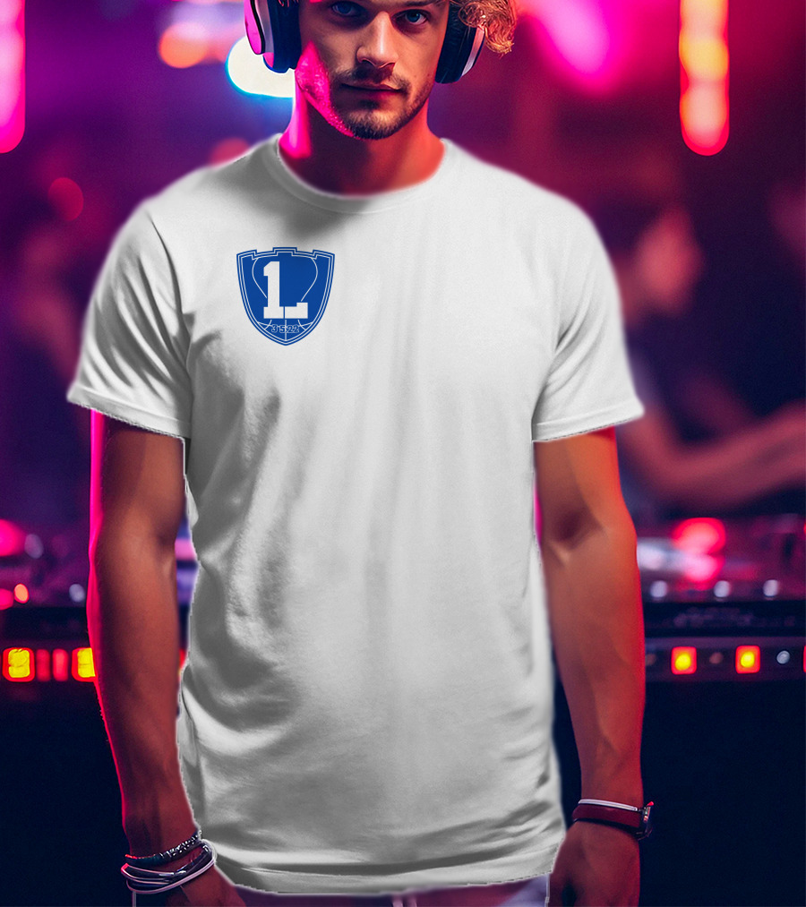 One Last L 3.5.22 Blue Shield Emblem T-Shirt