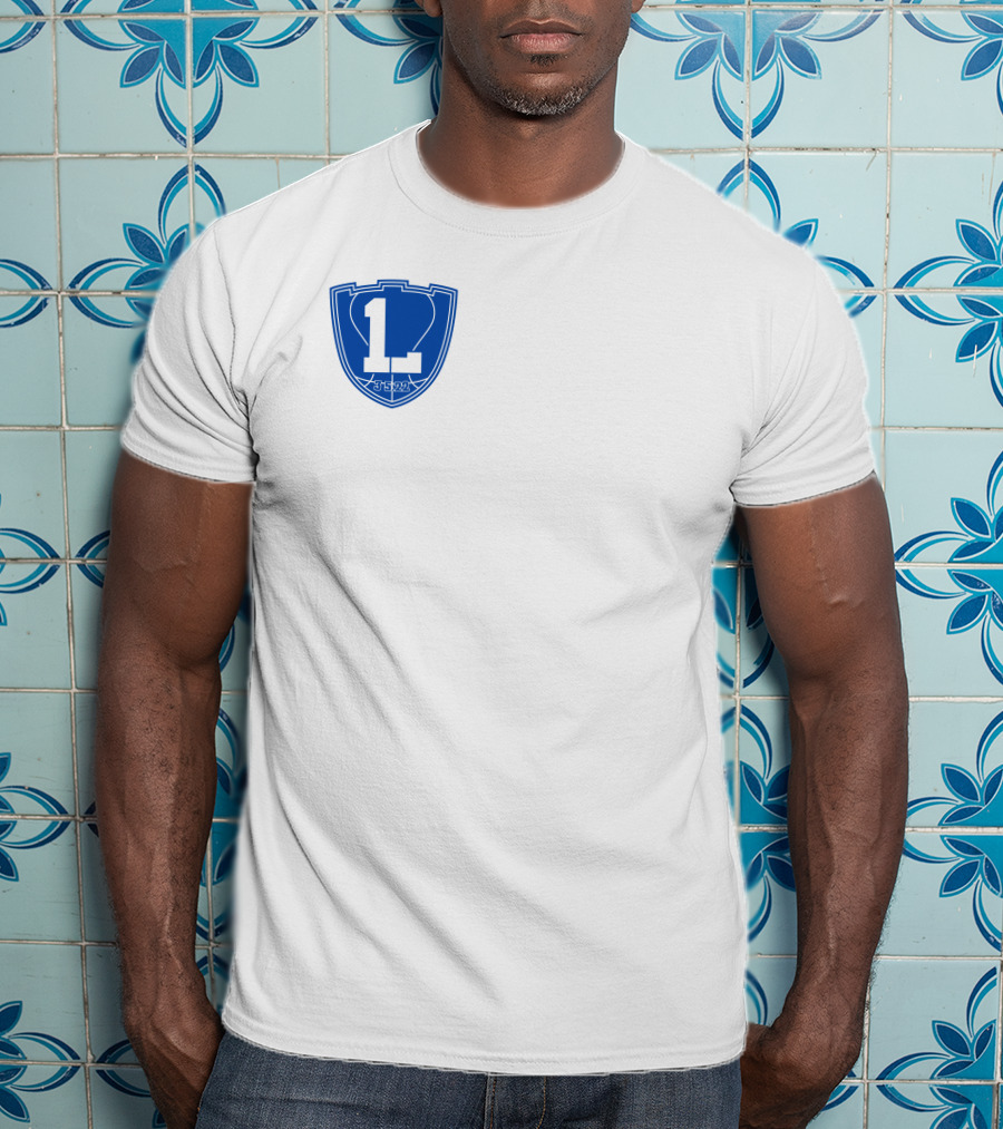 One Last L 3.5.22 Blue Shield Emblem T-Shirt