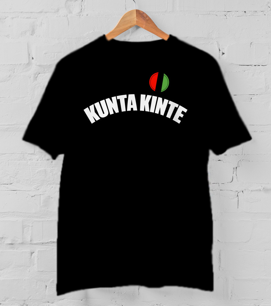 Colin Kaepernick Kunta Kinte African Colors T-Shirt