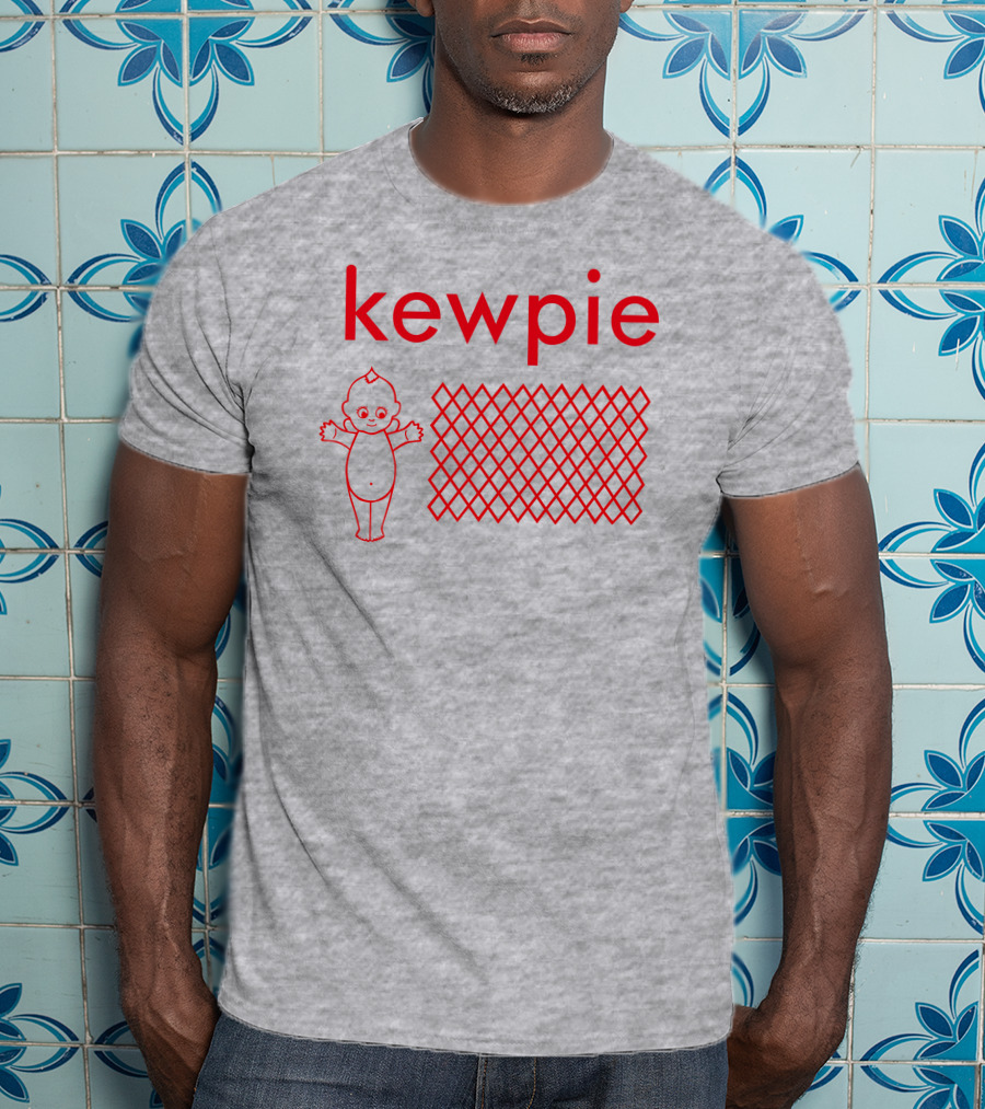 Kewpie Mayo Doll Red Net T-Shirt