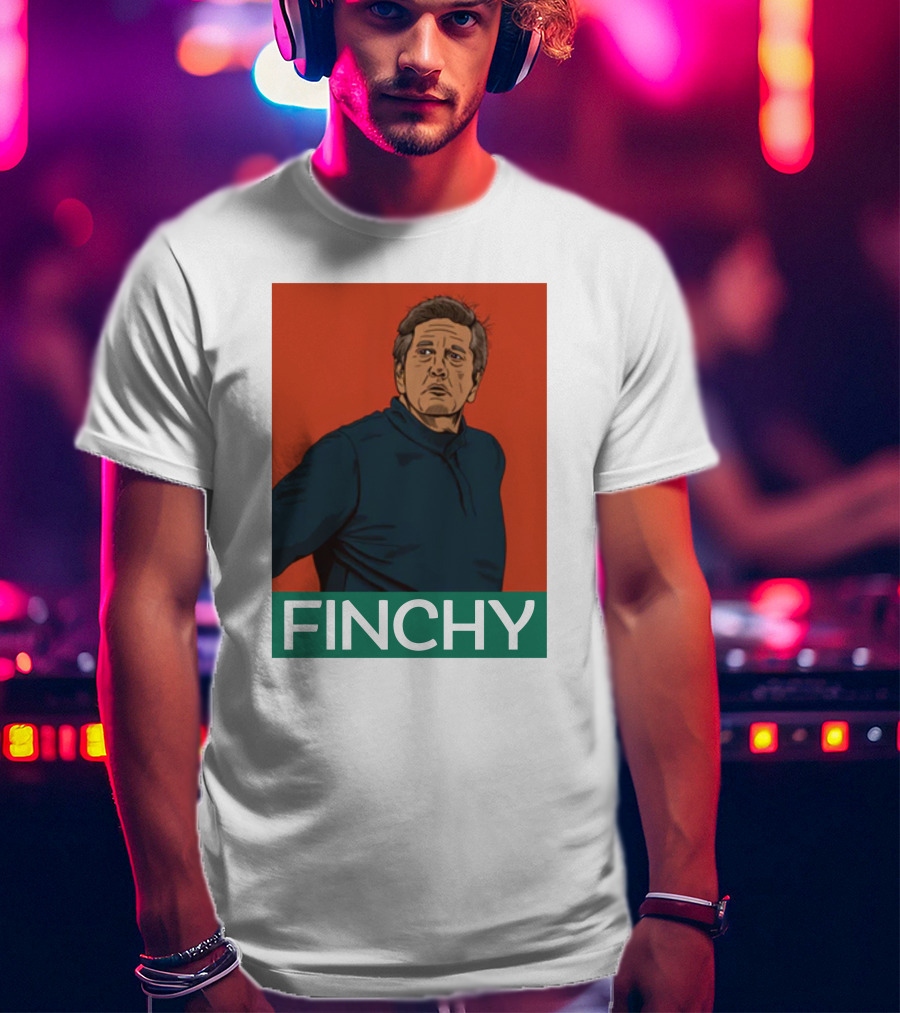 Kat Wearing Finchy Graphs Merch T-Shirt