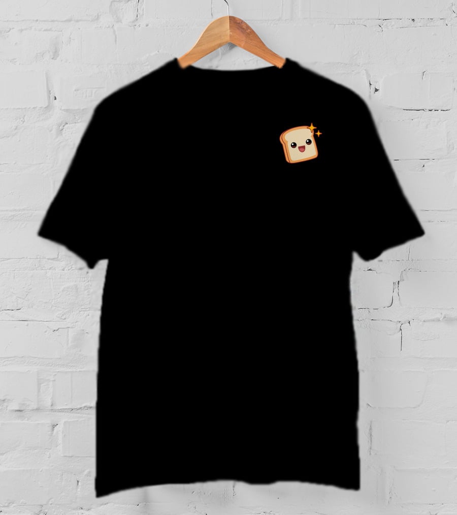 Friendship Bread Cute Kawaii Toast With Sparkles T-Shirt