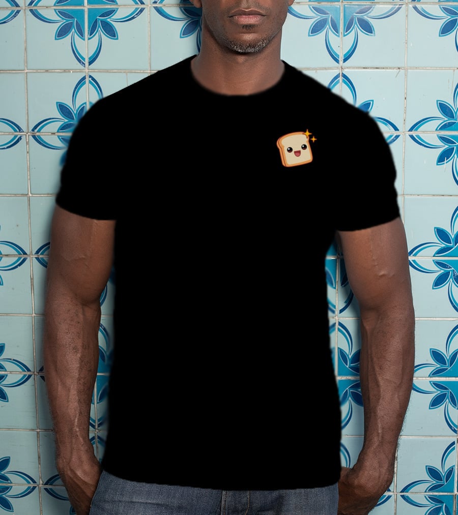 Friendship Bread Cute Kawaii Toast With Sparkles T-Shirt