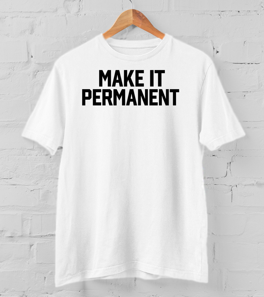 Make It Permanent Jersey Jerry T-Shirt