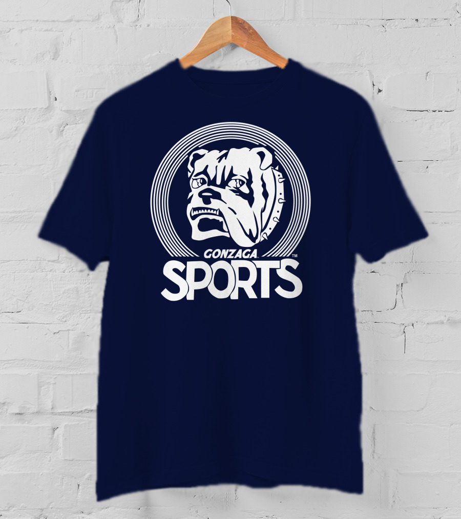 Gonzaga Sports Bulldog Retro T-Shirt