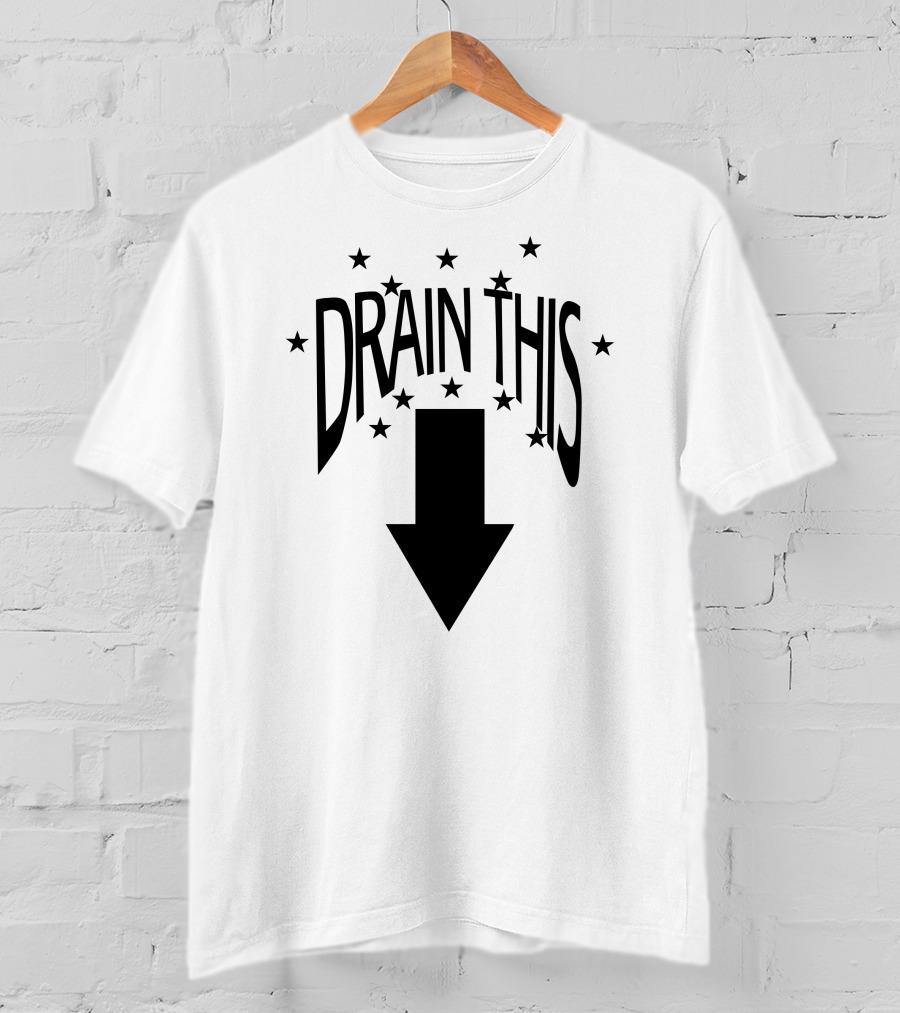 Rafastinks Drain This Arrow Stars T-Shirt